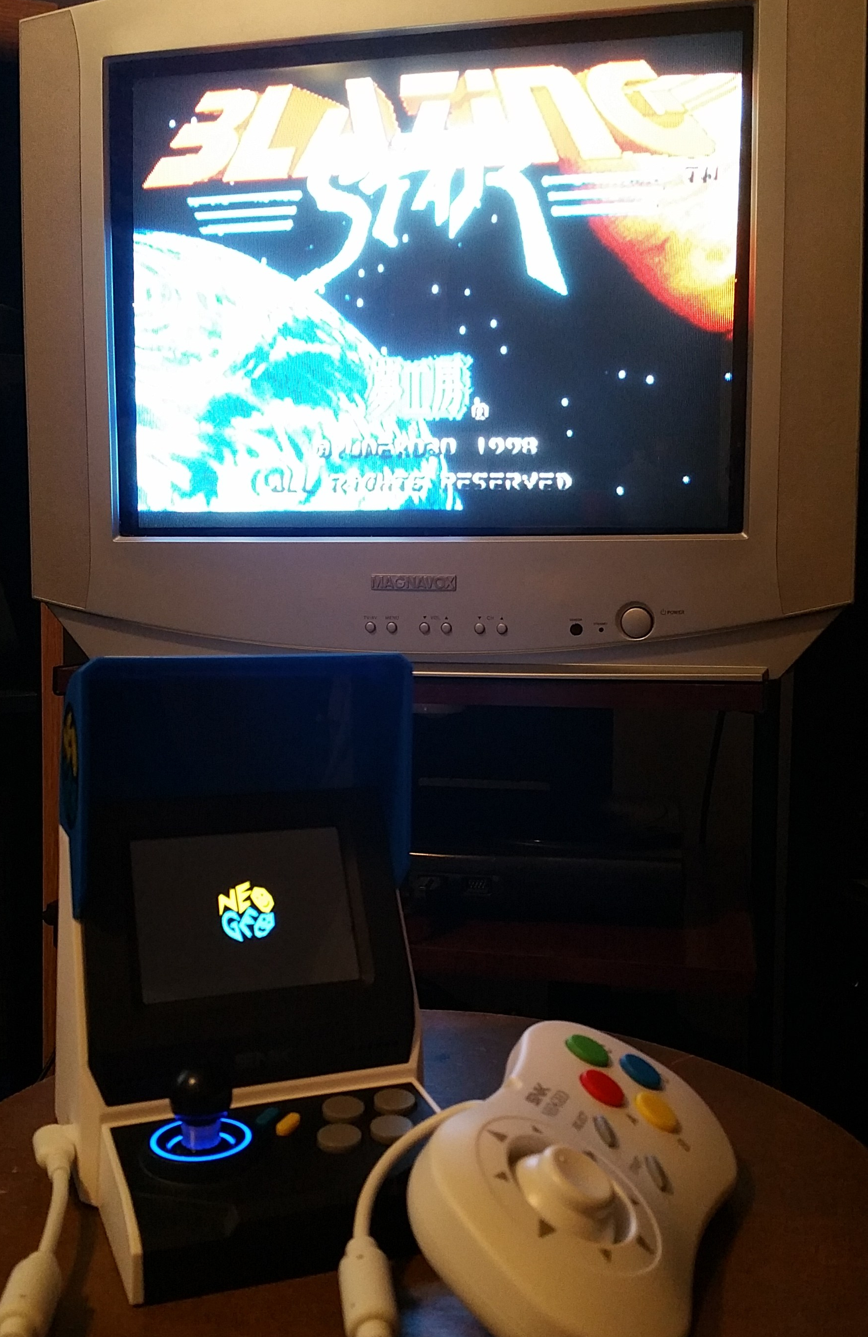 Console Neo Geo Mini + Neo Geo Mini Pad (Black) Limited Set